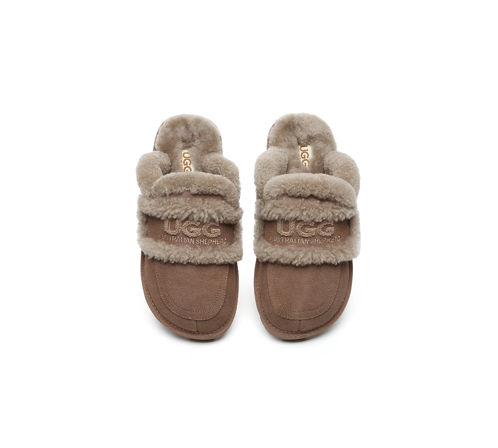 AUSTRALIAN SHEPHERD® UGG Slippers Women Shearling Rilee