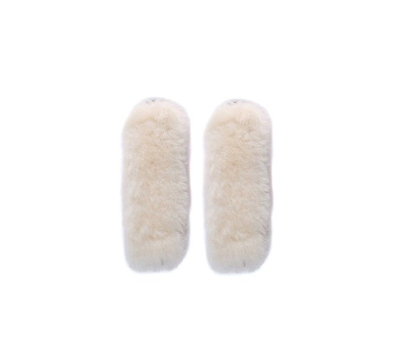 AUSTRALIAN SHEPHERD® Slippers Removable Elastic Metal Connection Plush Shearling Strap UGG AUSTRALIAN SHEPHERD