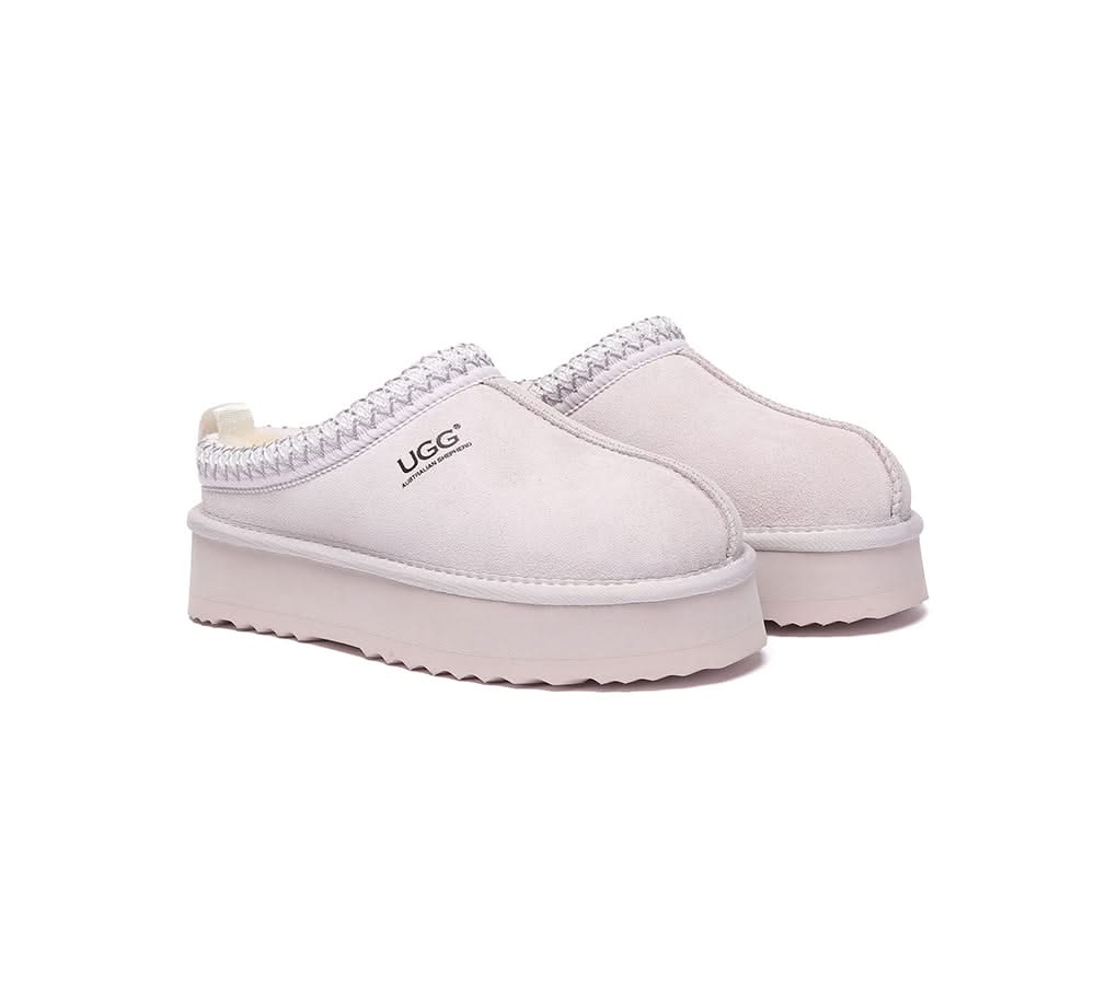 AUSTRALIAN SHEPHERD® UGG Slippers Sheepskin Wool Ankle Tazzy Tay Platform UGG AUSTRALIAN SHEPHERD