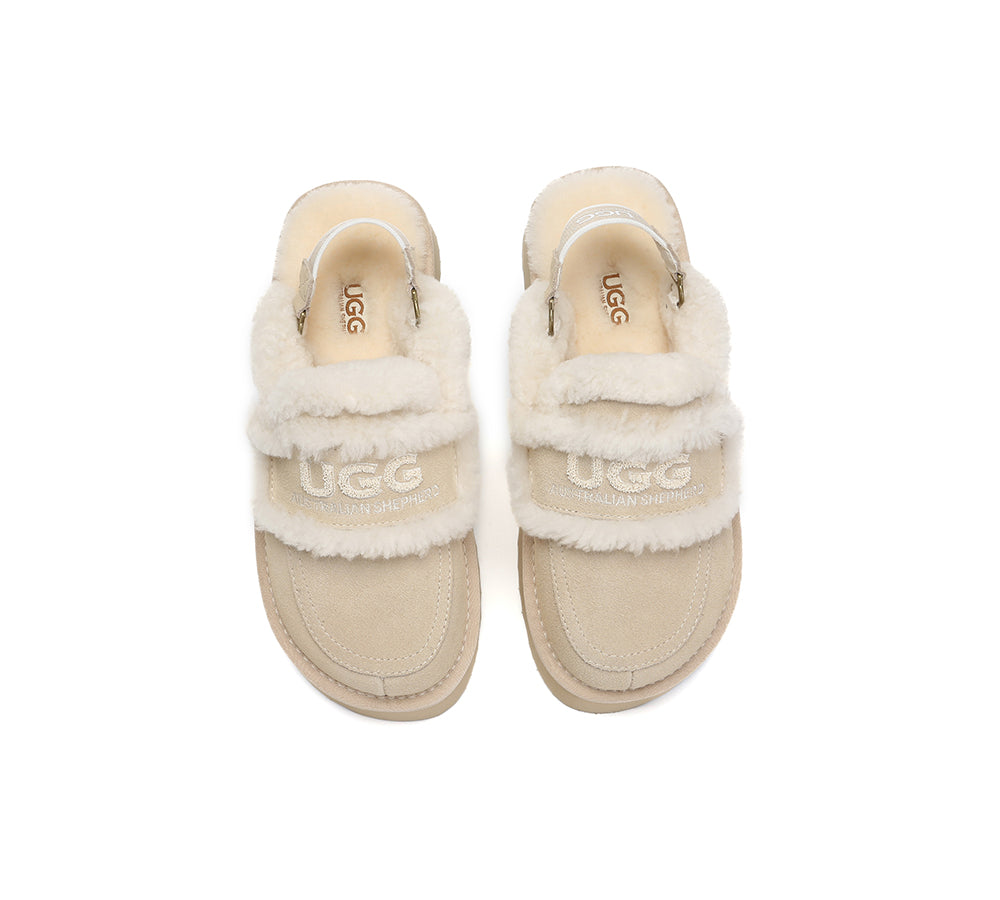 AUSTRALIAN SHEPHERD® UGG Slippers Women Platform Rilee