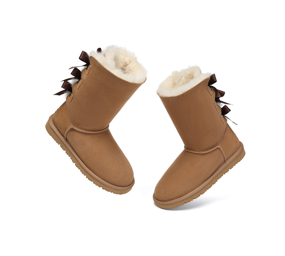 AUSTRALIAN SHEPHERD® UGG Boots Women Tall Back Bow