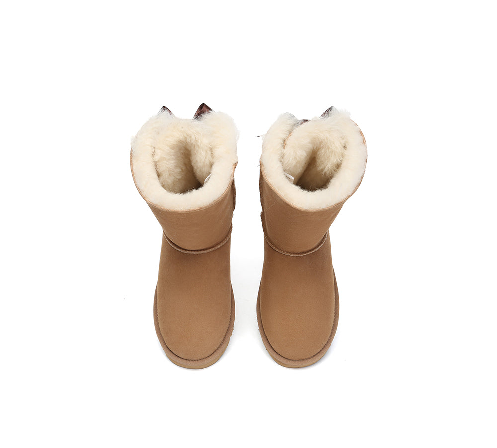 AUSTRALIAN SHEPHERD® UGG Boots Women Tall Back Bow