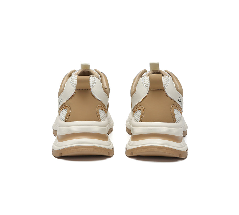 EVERAU® Women Chunky Platform Sneakers Breathable Camille EVERAU