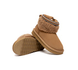 AUSTRALIAN SHEPHERD® Kids UGG Boots Fluffy Collar Brunel UGG AUSTRALIAN SHEPHERD