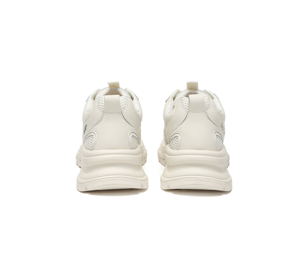 EVERAU® Women Chunky Platform Sneakers Breathable Camille EVERAU