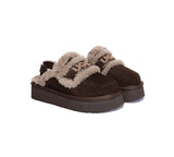 AUSTRALIAN SHEPHERD® 2-Way Style UGG Slippers Women Removable Strap Slingback Platform Rilee UGG AUSTRALIAN SHEPHERD