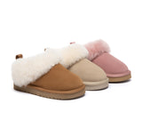 AUSTRALIAN SHEPHERD® UGG Slippers Kids Sheepskin Wool Collar Ankle Glacial UGG AUSTRALIAN SHEPHERD