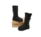 UGG EVERAU® UGG Boots Women Sheepskin Wool Knee High Platform Tall Valerie