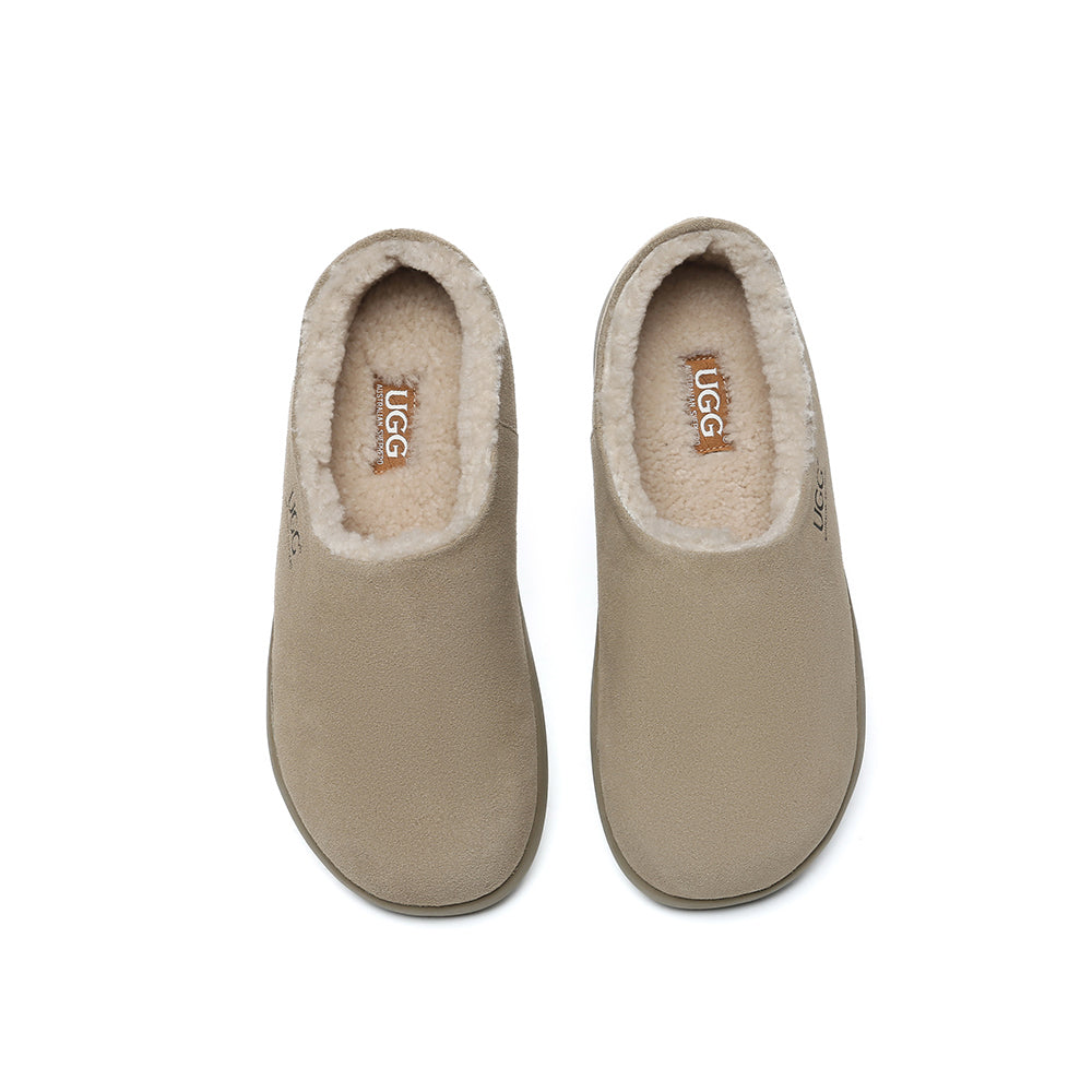 AUSTRALIAN SHEPHERD® UGG Slippers Sheepskin Wool Ankle Clog Brett UGG AUSTRALIAN SHEPHERD