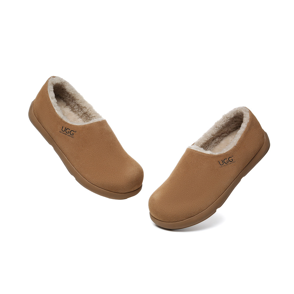 AUSTRALIAN SHEPHERD® UGG Slippers Sheepskin Wool Ankle Clog Brett UGG AUSTRALIAN SHEPHERD