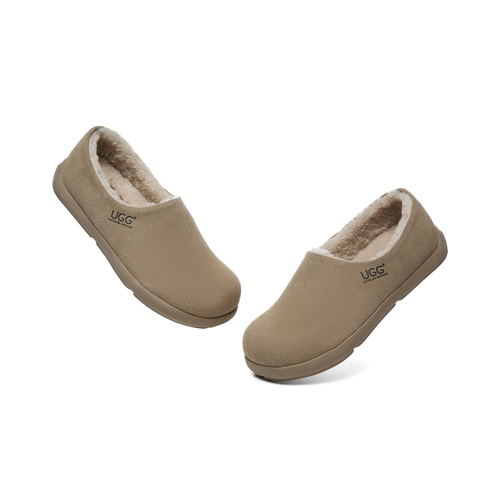 AUSTRALIAN SHEPHERD® UGG Slippers Sheepskin Wool Ankle Clog Brett UGG AUSTRALIAN SHEPHERD