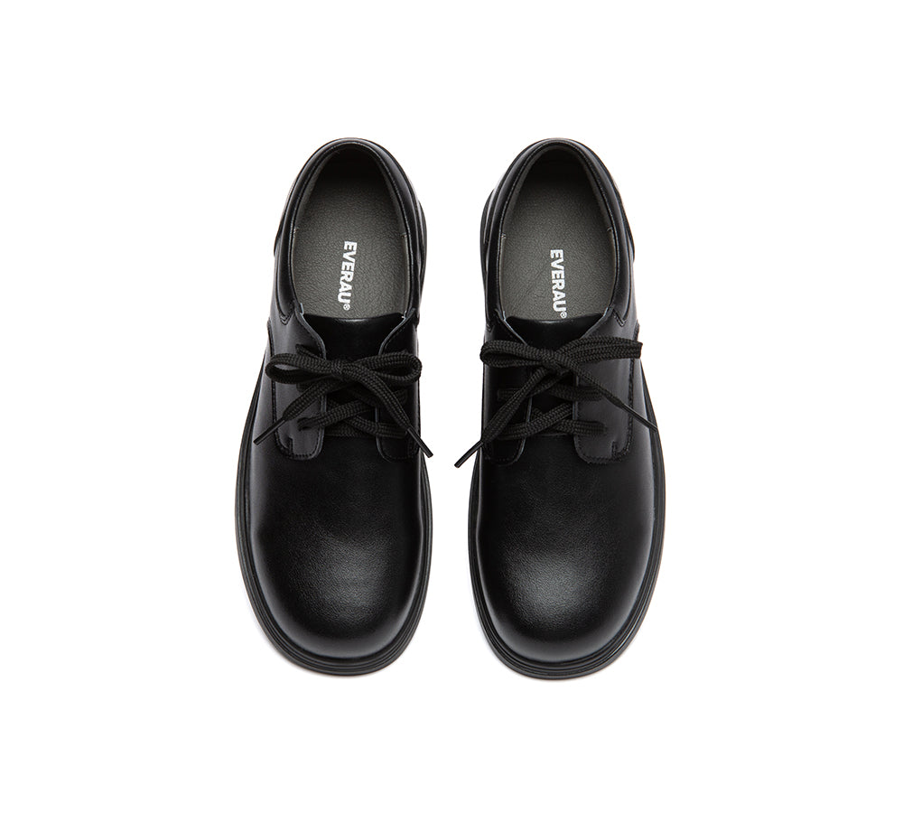 Senior Lace Up School Shoes Ii EVERAU