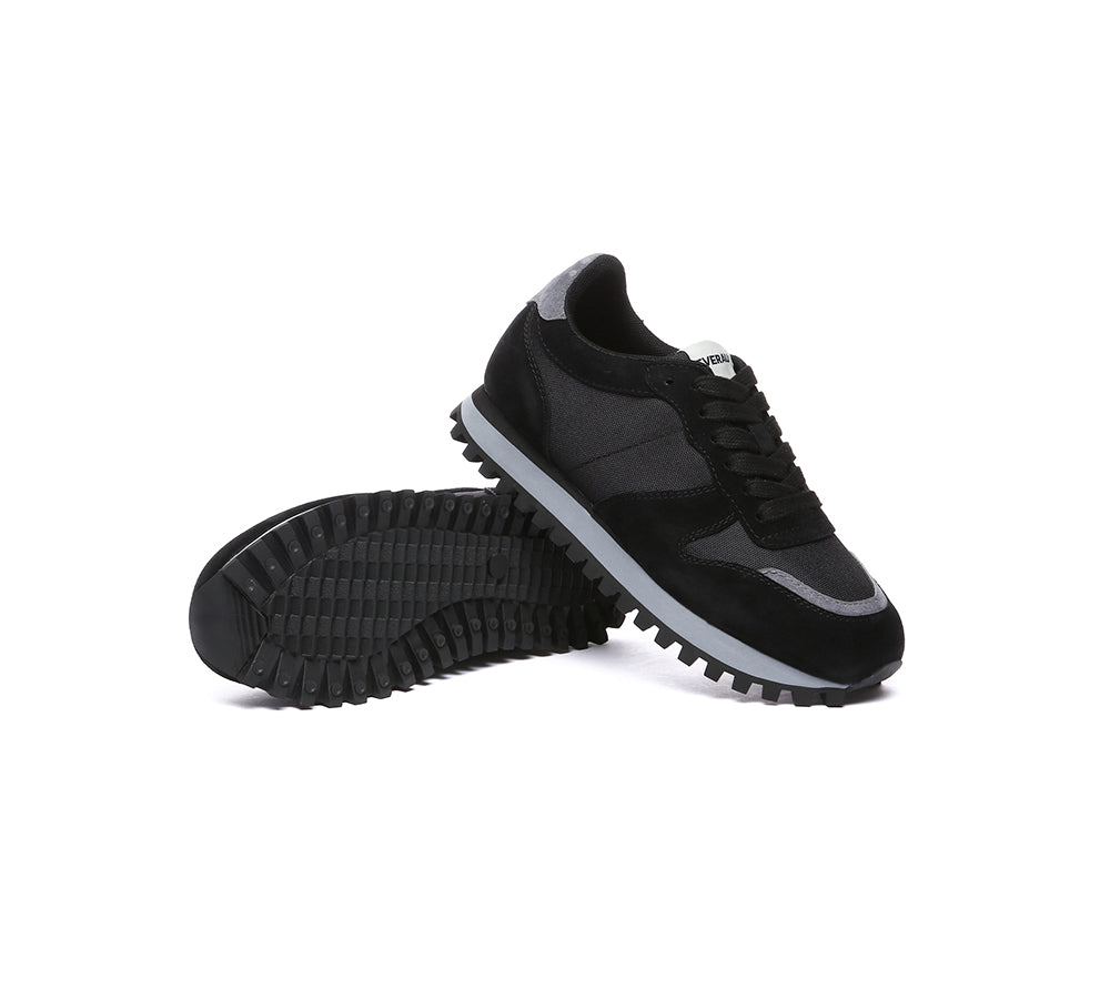 EVERAU® Leather Chunky Sneakers Etta