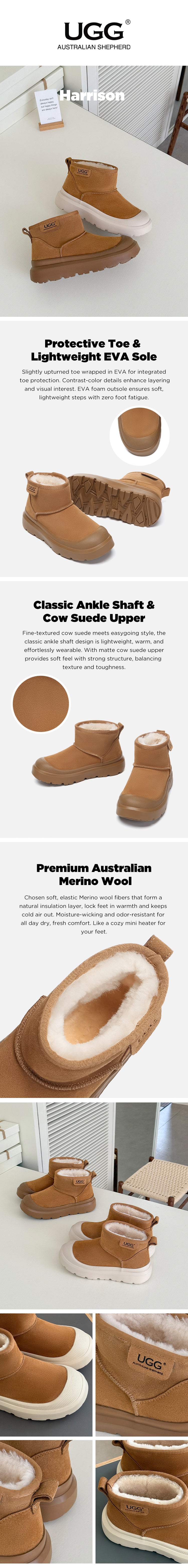 AUSTRALIAN SHEPHERD® UGG Boots Platform Harrison