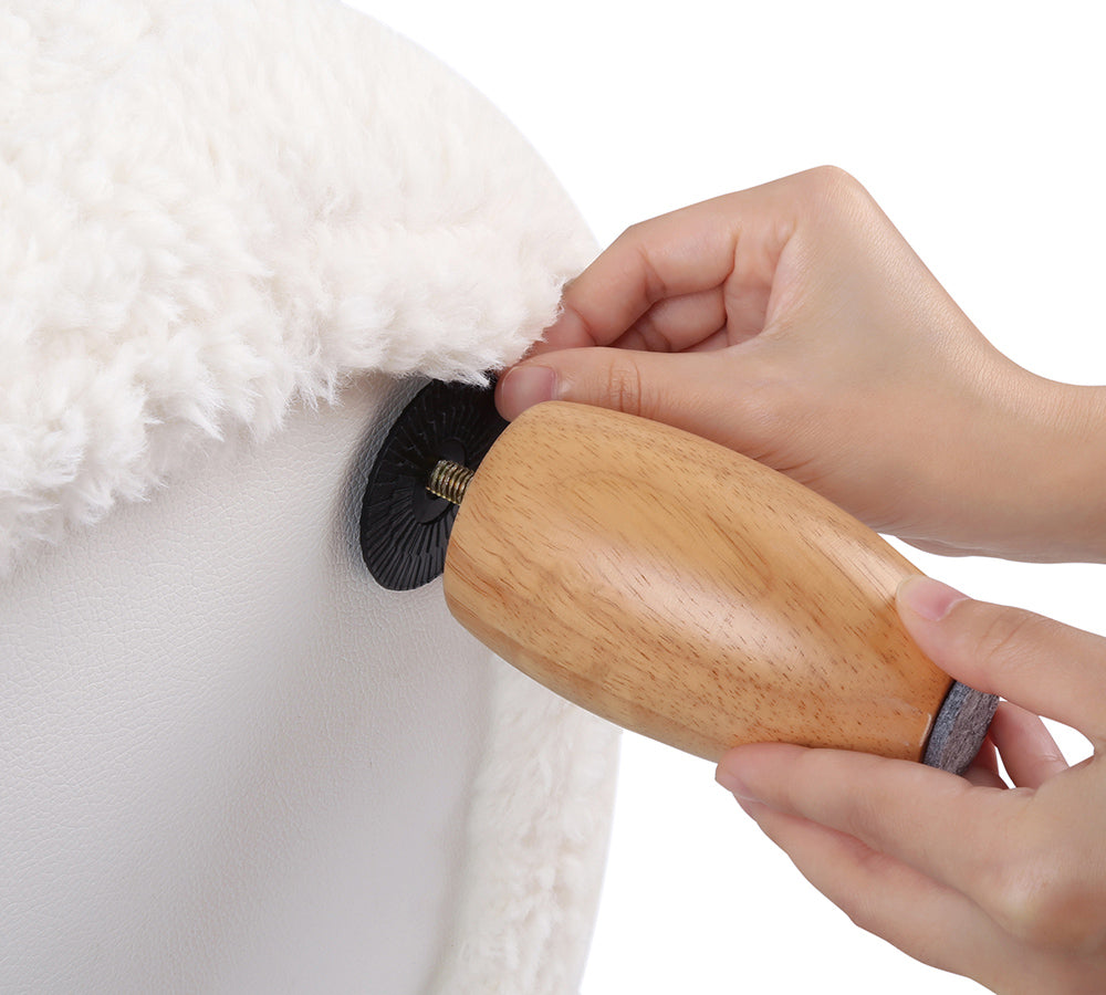 EVERAU® Fluffy Adorable Sheep Pouffe EVERAU