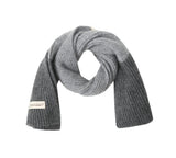Cashmere Two Tone Knit Urban Wool Scarf