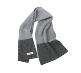 Cashmere Two Tone Knit Urban Wool Scarf