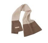 Cashmere Two Tone Knit Urban Wool Scarf