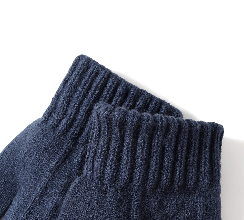 EVERAU® Fingerless Ultra Plush Knit Gloves EVERAU