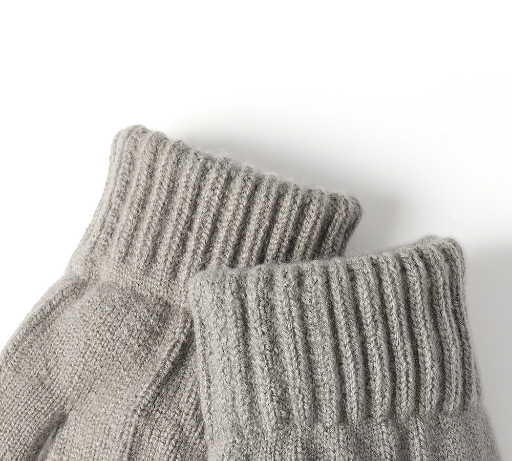 EVERAU® Fingerless Ultra Plush Knit Gloves EVERAU