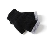 EVERAU® Fingerless Ultra Plush Knit Gloves EVERAU