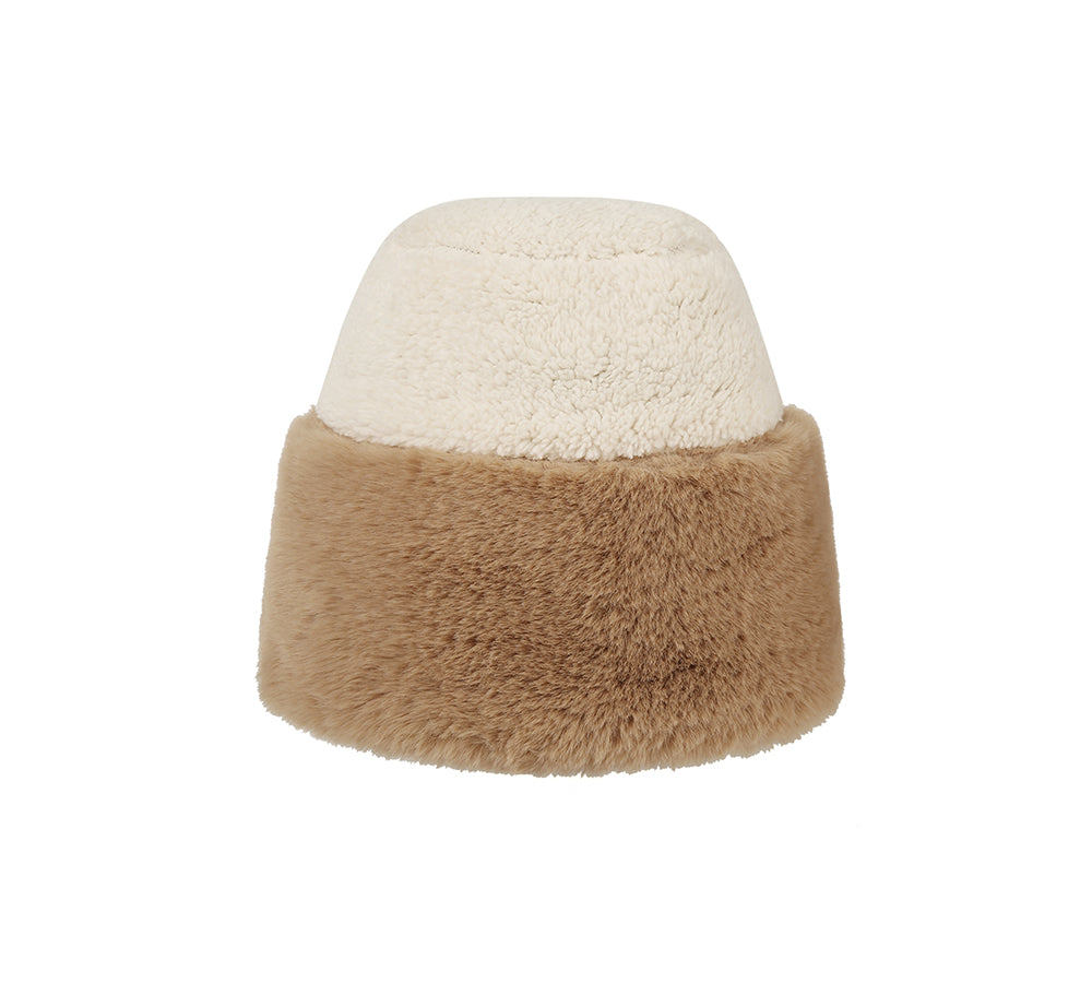 EVERAU® Suede Fluffy Warm Bucket Hat EVERAU