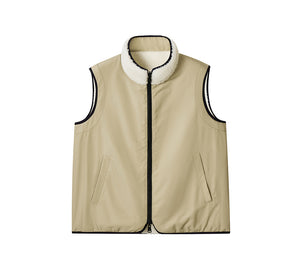 EVERAU® Wool Reversible Vest Warm Layering Cozea EVERAU