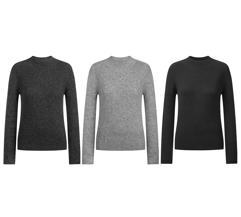 EVERAU® 100% Wool Knitwear Sweater Roya EVERAU