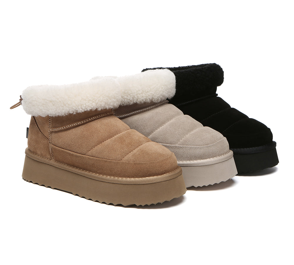 UGG EVERAU® UGG Boots Women Drawstring Platform Payton