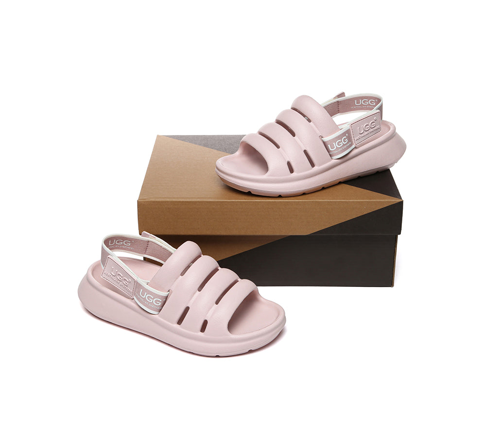 AUSTRALIAN SHEPHERD® Removable Elastic Strap Sandals Roseline