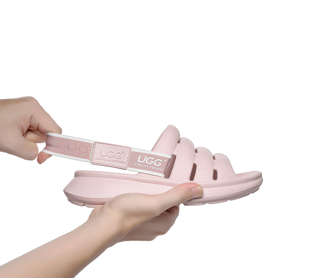 AUSTRALIAN SHEPHERD® Removable Elastic Strap Sandals Roseline
