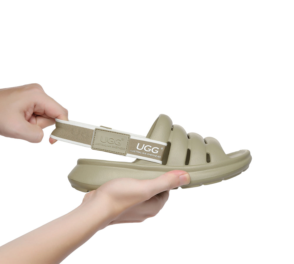 AUSTRALIAN SHEPHERD® Removable Elastic Strap Sandals Roseline