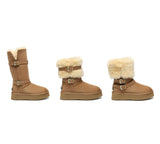 UGG EVERAU® UGG Boots Women Sheepskin Wool Knee High Platform Tall Valerie