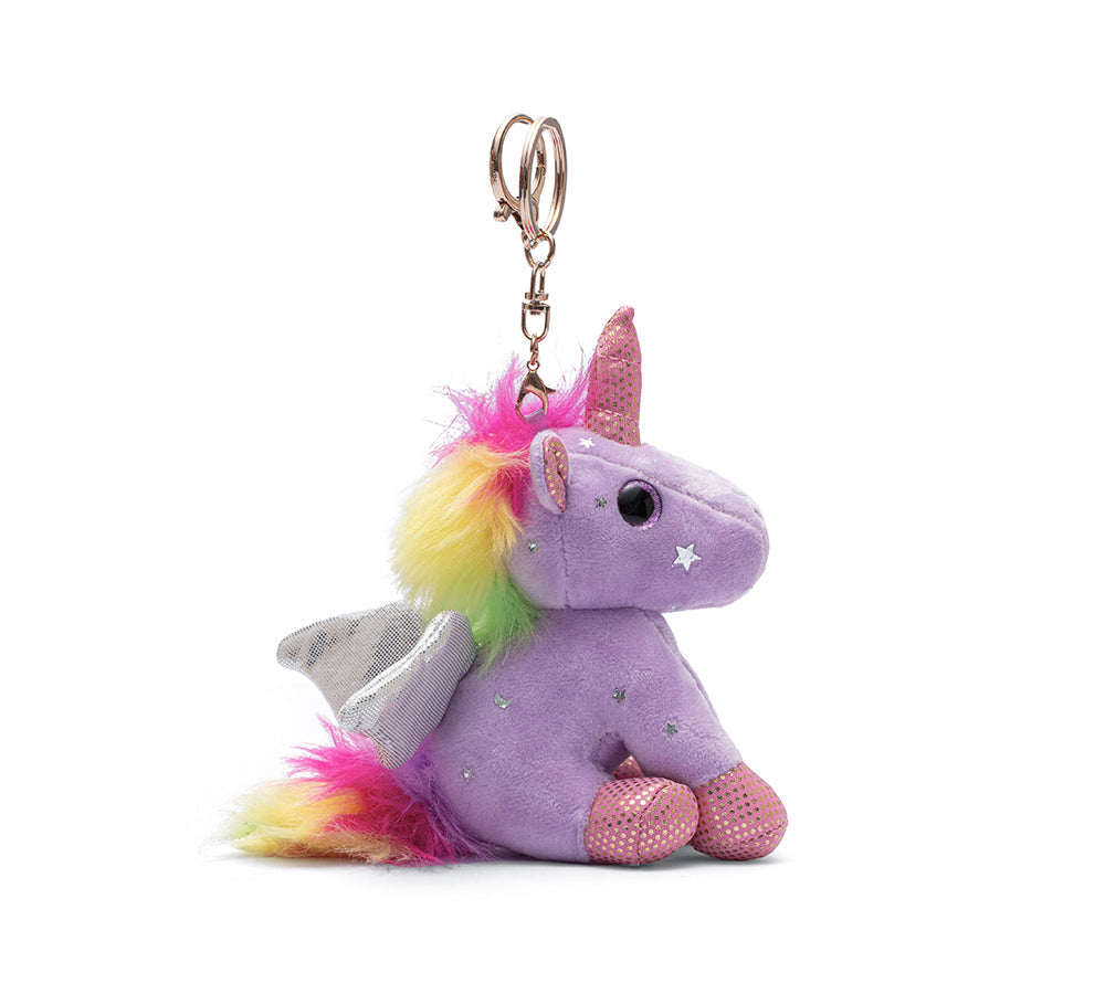 Accessories - Cute Plush Unicorn Keyring