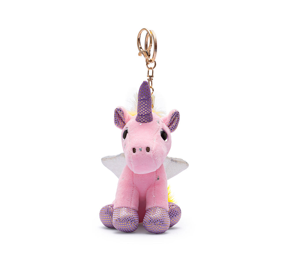 Accessories - Cute Plush Unicorn Keyring