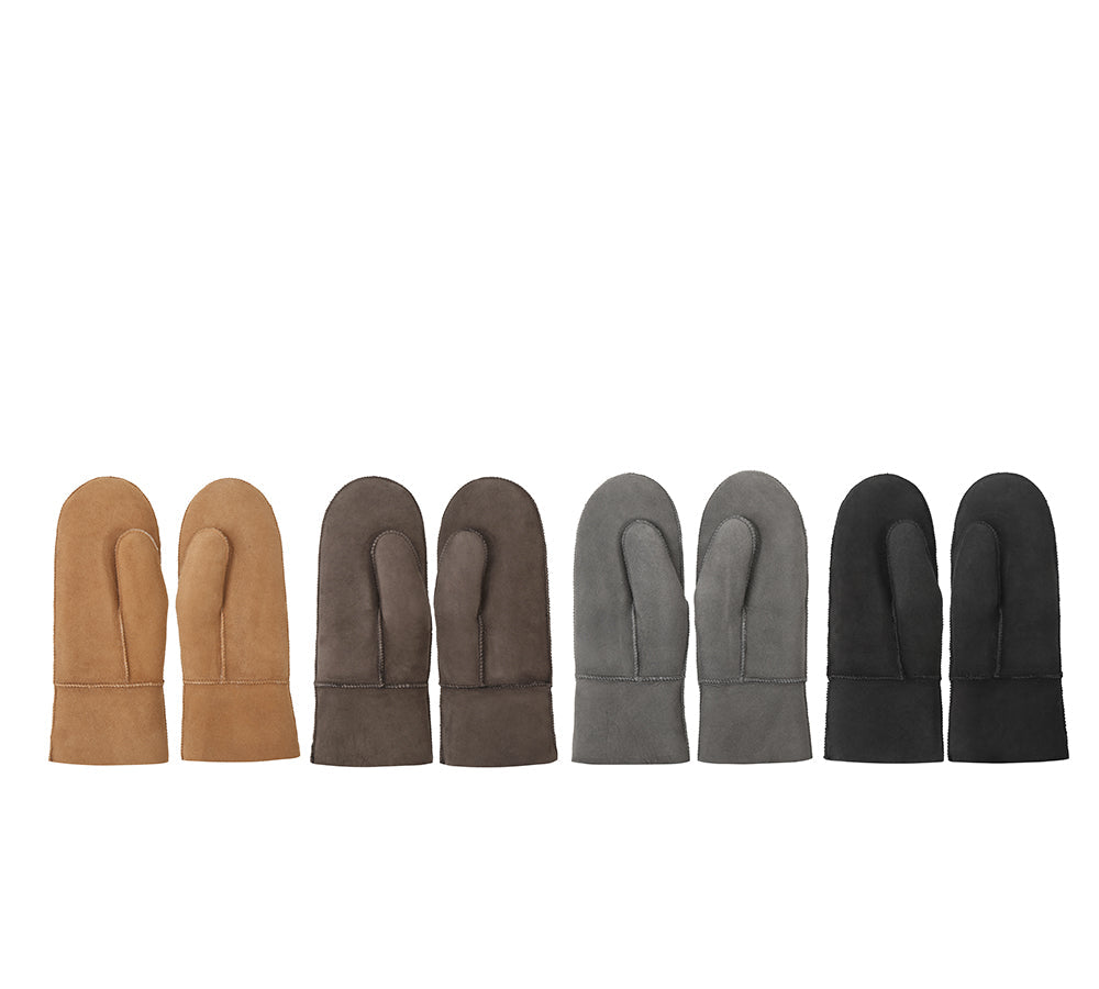 Gloves - AUSTRALIAN SHEPHERD® Fluffy Sheepskin Wool Men Mittens