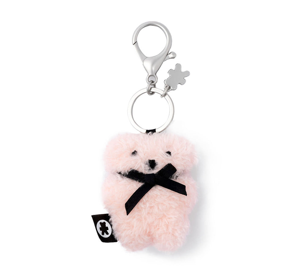 Fluffy Plush FLATOUTbear Key Ring Flatout