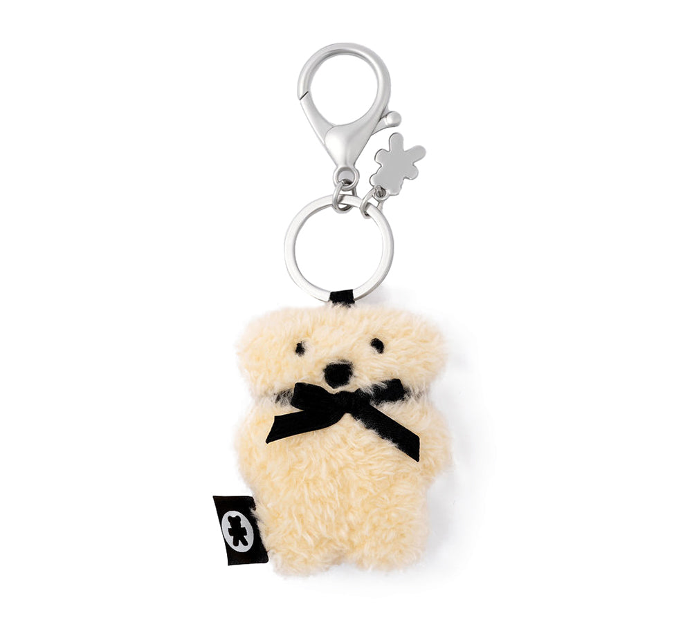 Fluffy Plush FLATOUTbear Key Ring Flatout
