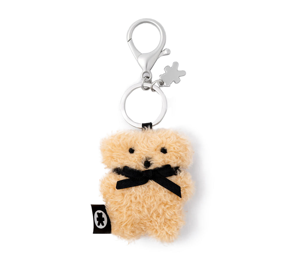 Fluffy Plush FLATOUTbear Key Ring Flatout