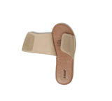 Slides - EVERAU® Women Leather Buckle Adjustable Ultra Soft Flat Slides Bera