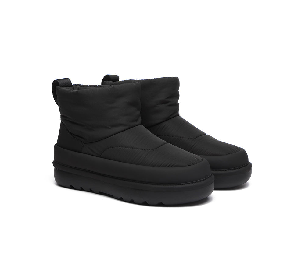 UGG Boots - EVERAU® UGG Women Sheepskin Wool Waterproof Ankle Boots Dobra