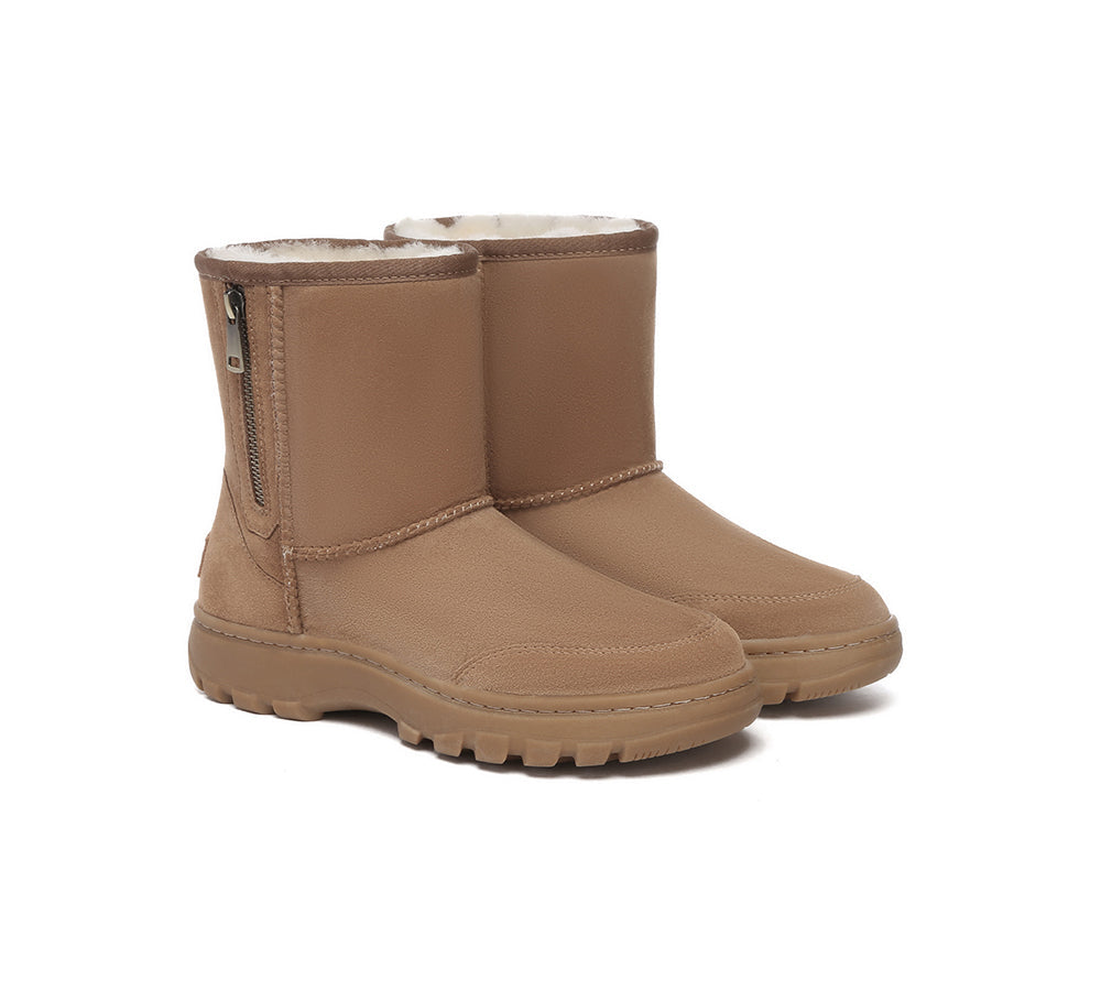 AUSTRALIAN SHEPHERD® UGG Boots Zipper Short Outdoor