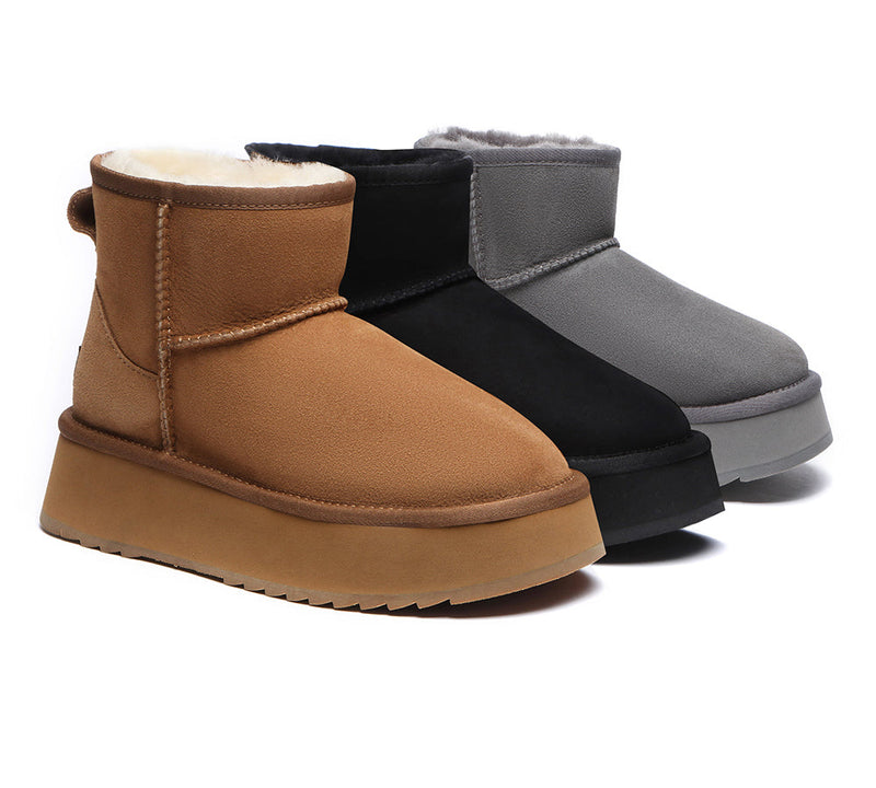 UGG Boots - Ugg Mini Platform Ugg Boots Thick Bottom Mini Classic