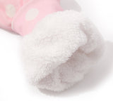 Apparel - Kids Reversible Hoodie Blanket Pink Polka Dot
