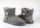 Boots - AS UGG Mini Button Boots With Crystal #15702- Clearance Sale (1321727623226)