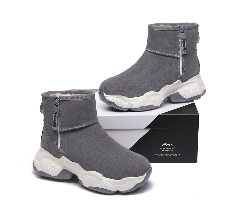 Fashion Boots - Zipper Ankle Boots Women Fronia