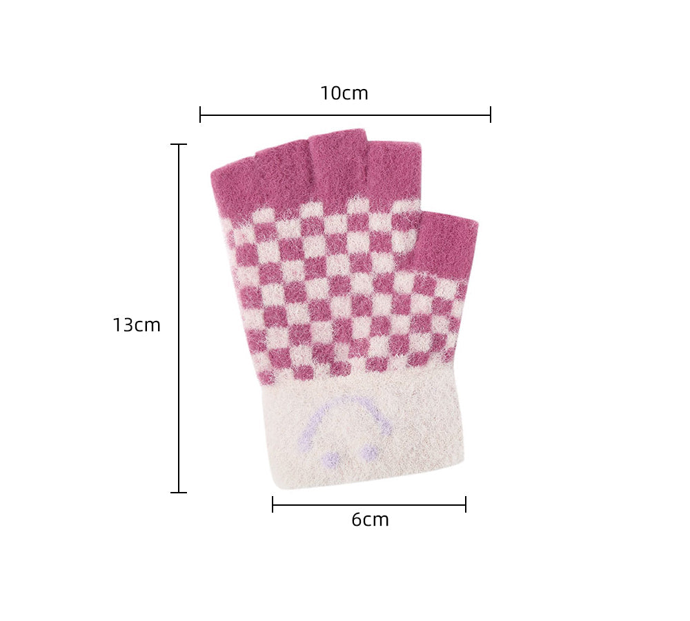 TARRAMARRA® Kids Knit Fingerless Ultra Plush Knit Gloves TARRAMARRA