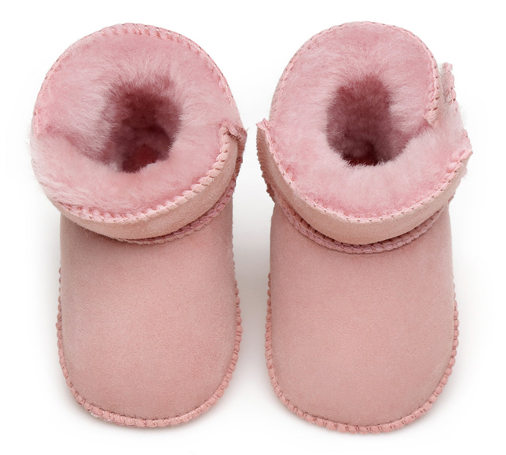 Kids Shoes - Premium Australian Sheepskin Baby Booties
