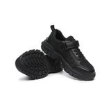 Kids Shoes - Senior Black Leather School Shoes