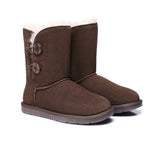 UGG Boots - AS Twin Buttons Short UGG Boots